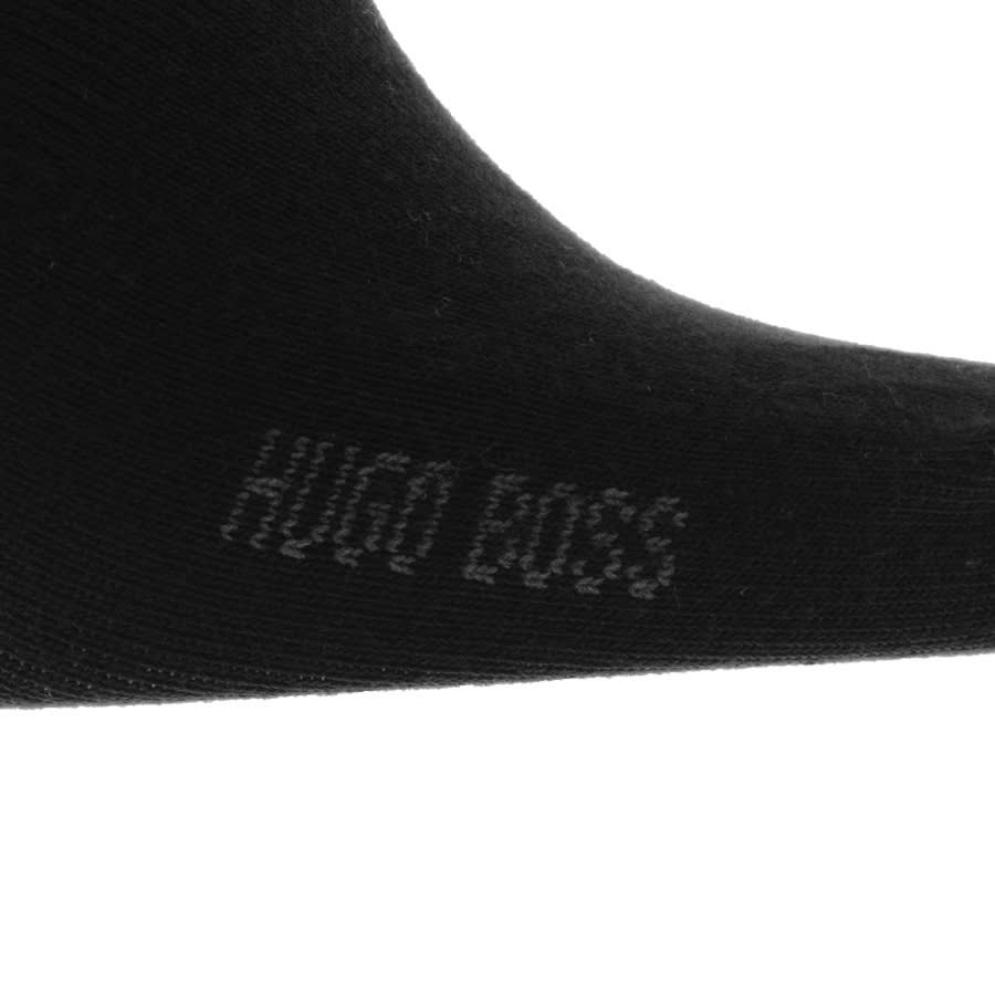 Alternative Image for ProductHUGO 2 Pack Liner Socks Black3
